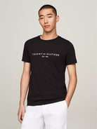 TOMMY HILFIGER T-Shirt e Polo Uomo MW0MW11465 BAS Nero - Stilato