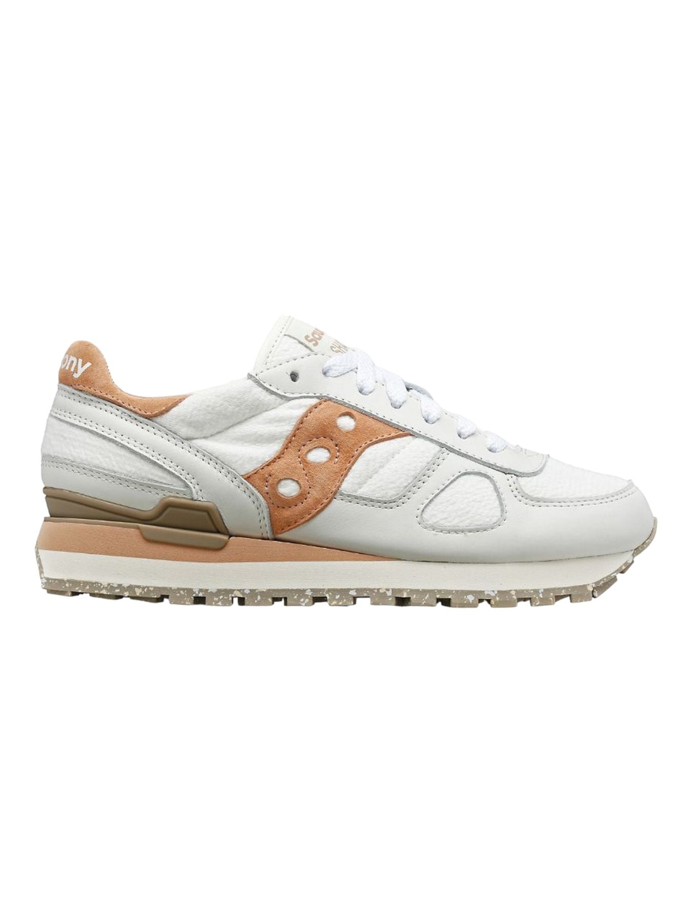 SAUCONY Sneaker Donna Shadow original S60720-1 Bianco - Stilato