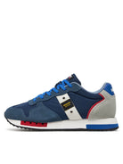 BLAUER Sneaker Uomo QUEENS01 S4QUEENS01/MES NVY/ROY Blu - Stilato