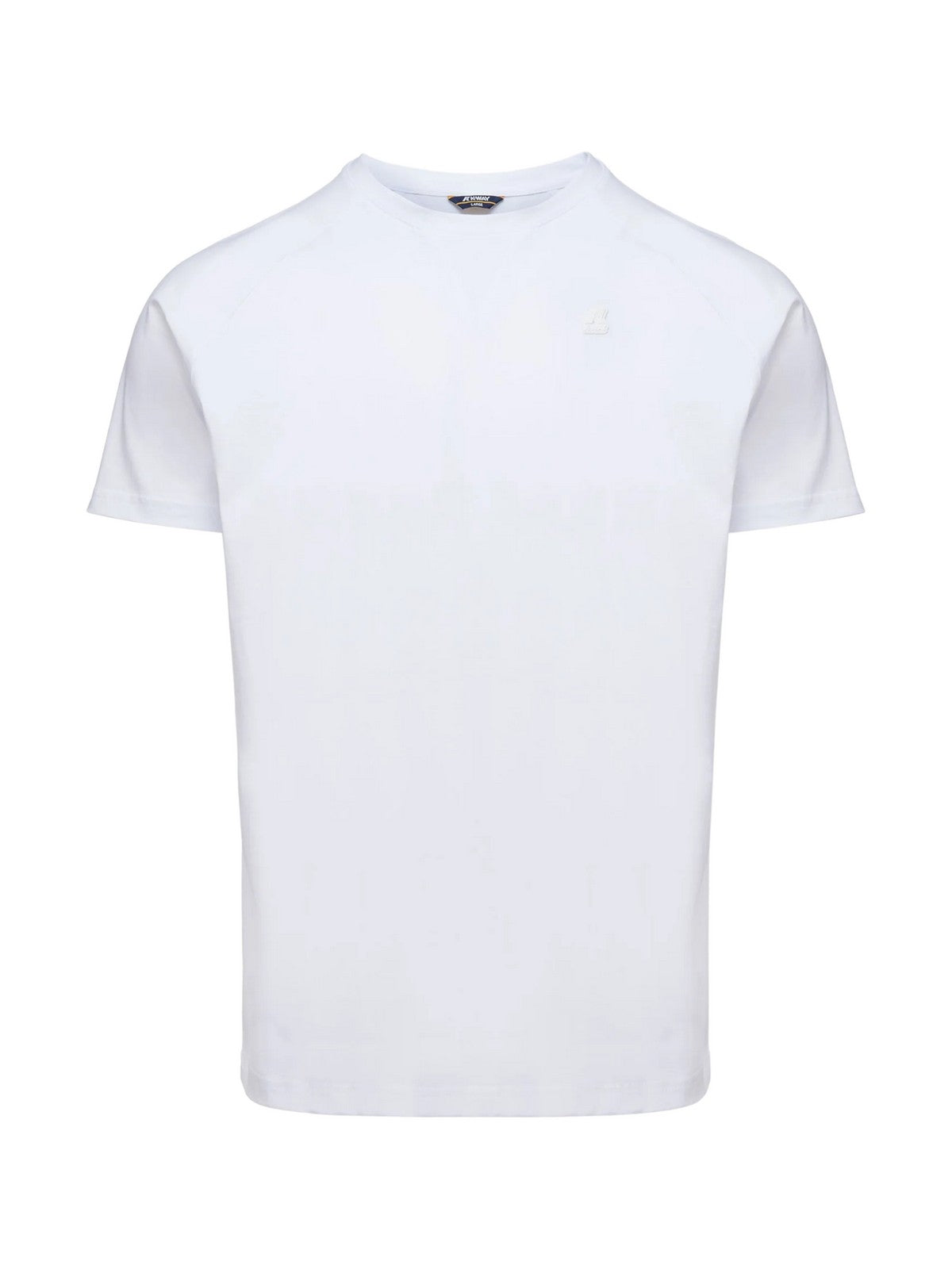 K-WAY T-Shirt e Polo Uomo Edwing K0074Q0 001 Bianco - Stilato