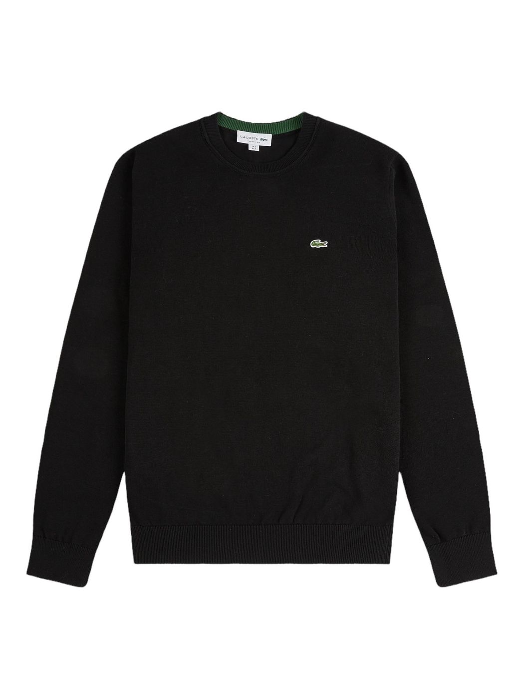 LACOSTE Maglione Uomo AH2193 031 Nero - Stilato