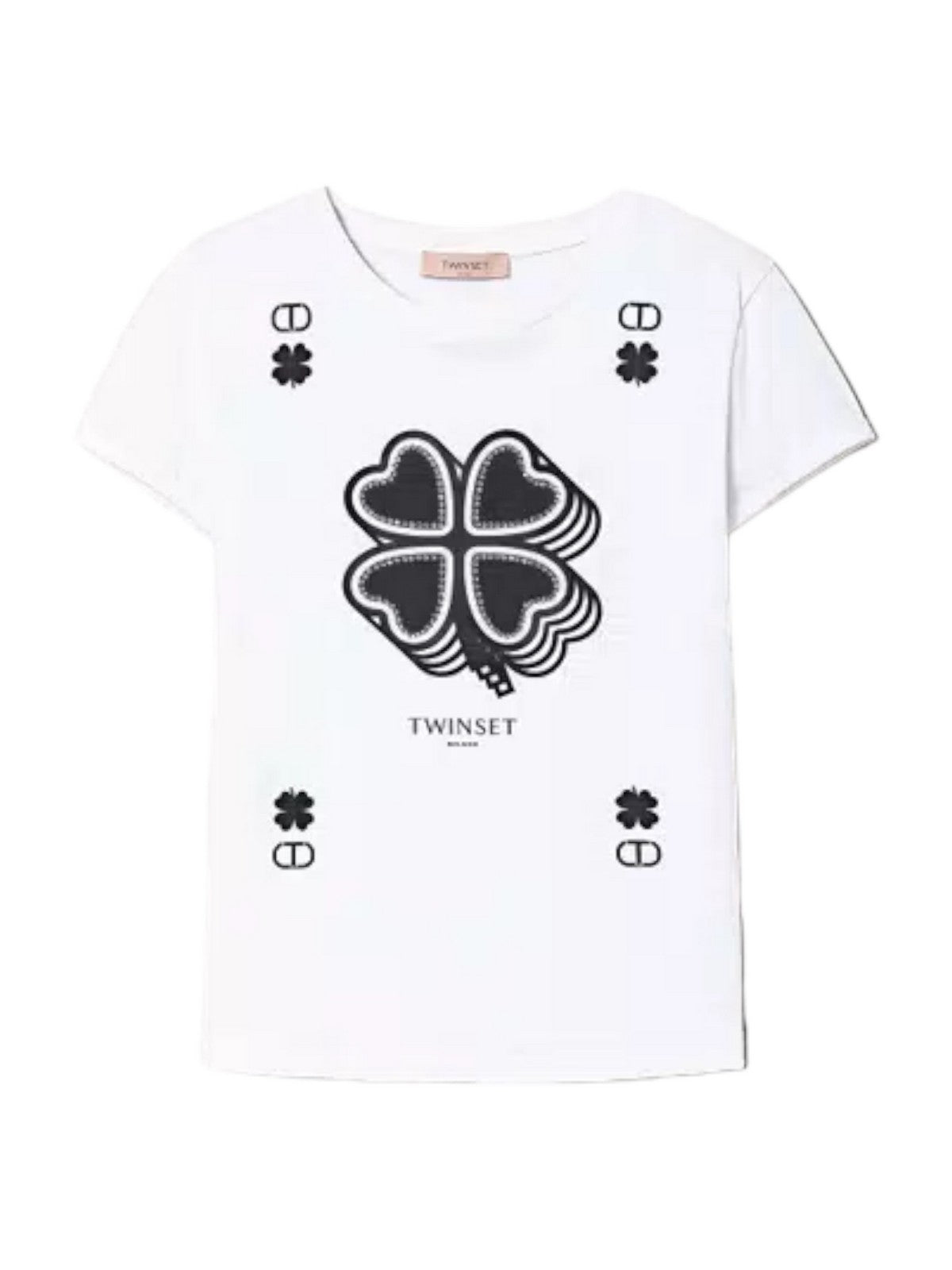 TWINSET T-Shirt e Polo Donna 241TP2702 00001 Bianco - Stilato