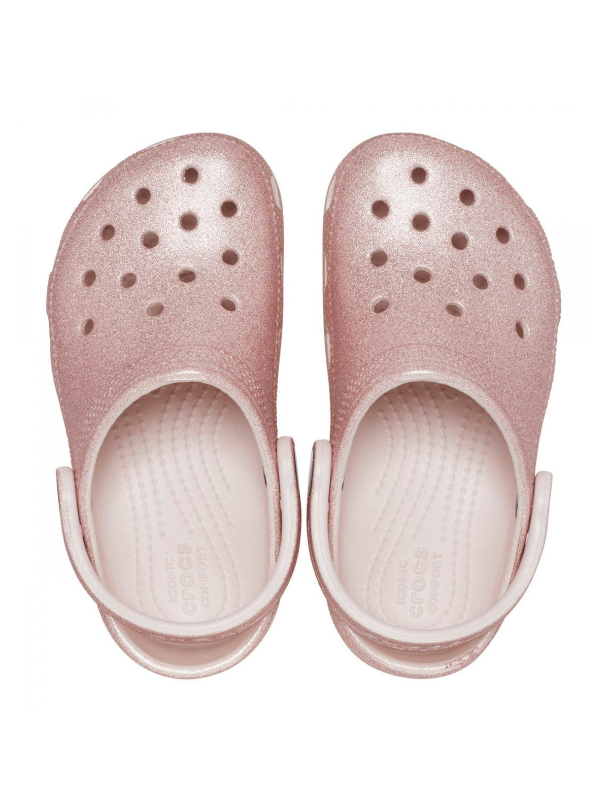 CROCS Ciabatta Bambine e ragazze Classic Glitter Clog T 206992 6WV Rosa - Stilato