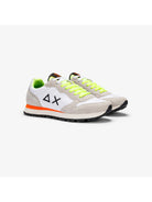 SUN68 Sneaker Uomo Tom fluo Z34102 01 Bianco - Stilato