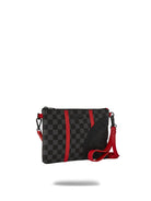 Sprayground Pochette Uomo Nero Raceway 3 Cross Clutch 910B6473NSZ - Stilato