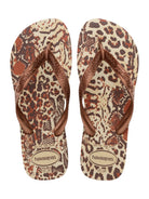 HAVAIANAS Infradito Donna Hav. Top animals 4132920.7440 Beige - Stilato