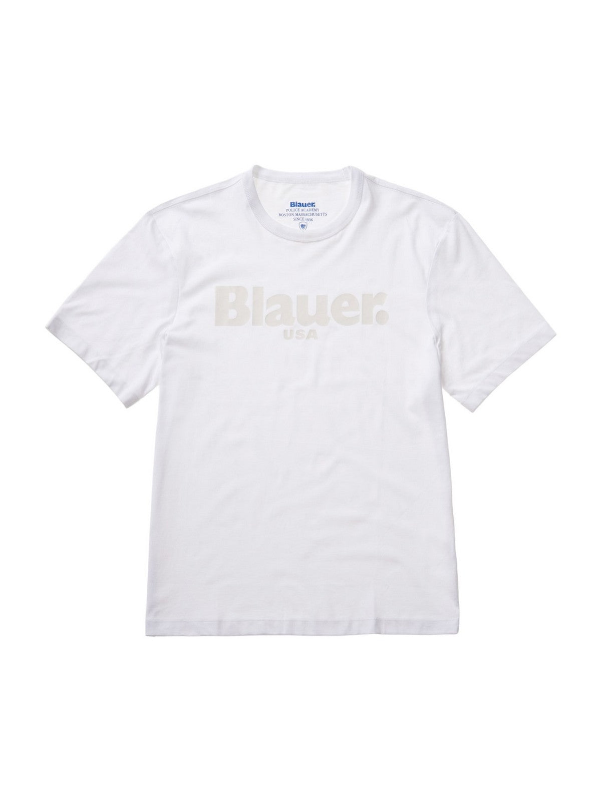 BLAUER T-Shirt e Polo Uomo 24SBLUH02142 004547 100 Bianco - Stilato