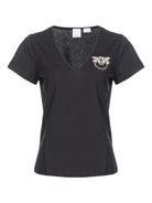 PINKO T-Shirt e Polo Donna Turbato 100372-A1R7 Z99 Nero - Stilato