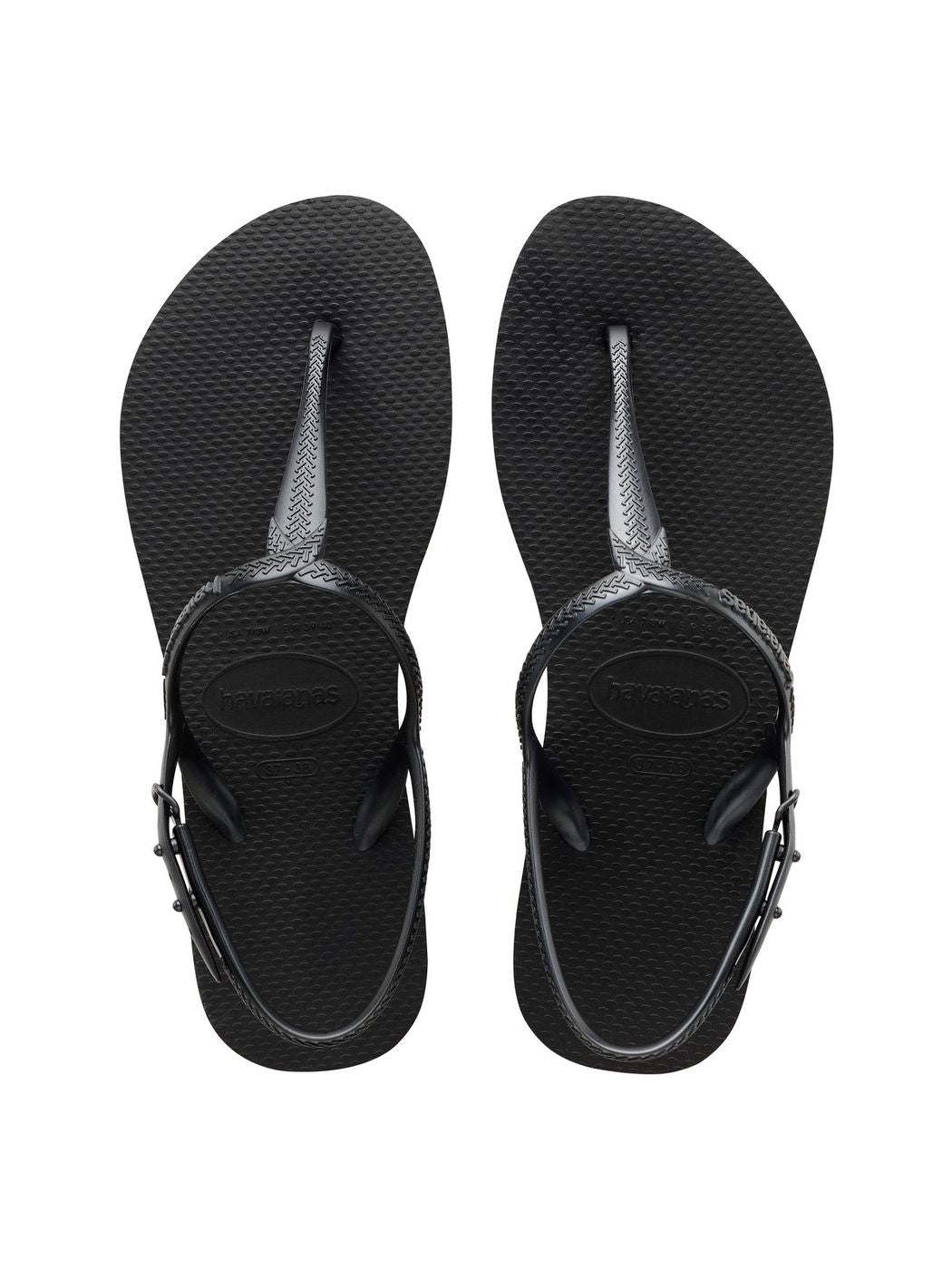 HAVAIANAS Infradito Donna Hav. Twist 4144756.0090 Nero - Stilato