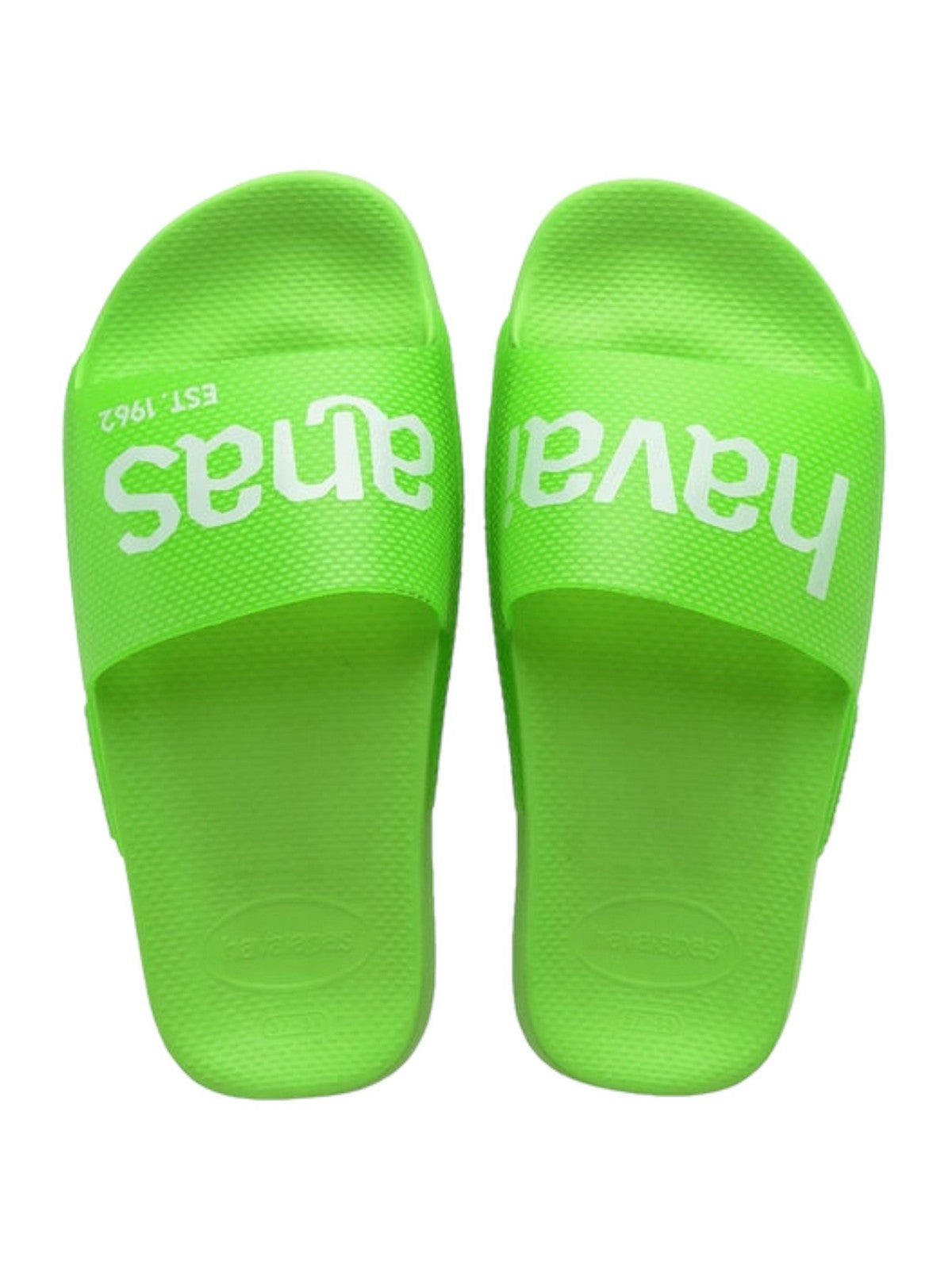 HAVAIANAS Ciabatta Donna Hav. Slide Logomania Neon 4149038.5574 Verde - Stilato