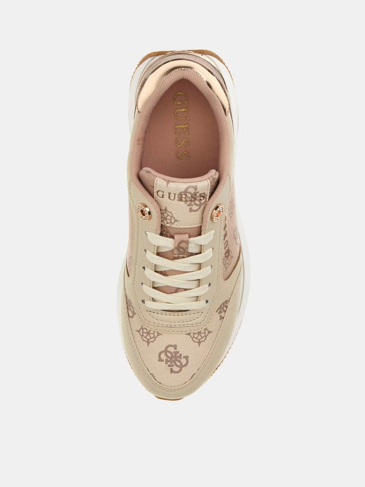 GUESS Sneaker Donna Camrio7 FLTCAM FAL12 MAUVE Beige - Stilato