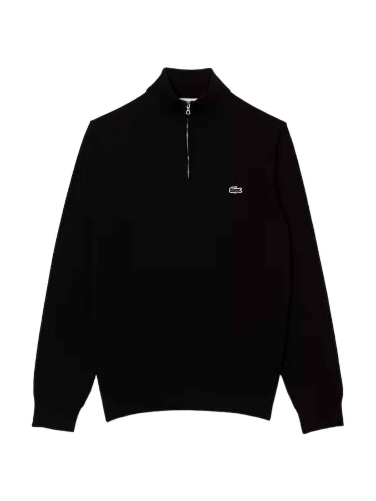 Maglione Con Zip Lacoste Nero Da Uomo - AH1980 031 - Stilato