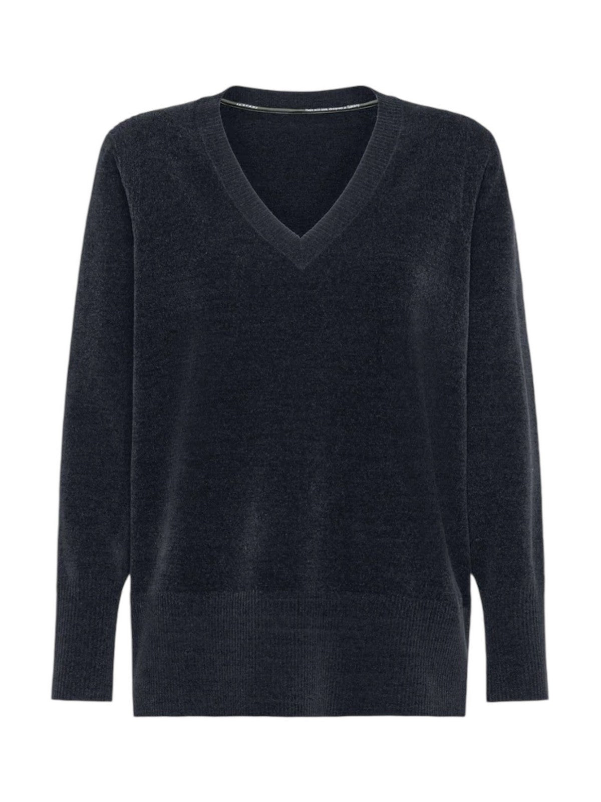 RRD Maglione Donna VELVET VENT V-NECK WOM KNIT W24634 60 Blu - Stilato