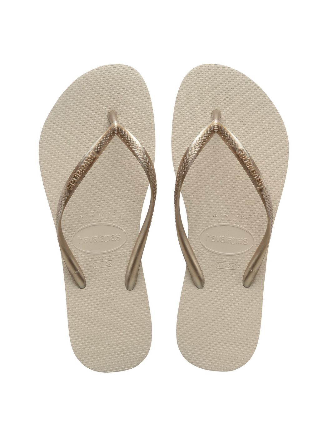 HAVAIANAS Infradito Donna HAV. SLIM 4000030.0121 Beige - Stilato