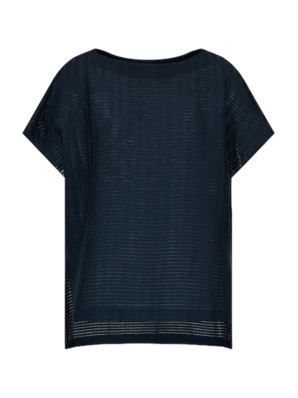 EMPORIO ARMANI Top Donna E3NK1D F9912 927 Blu - Stilato