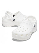 CROCS Ciabatta Donna Classic Platform Clog W 206750 100 Bianco - Stilato