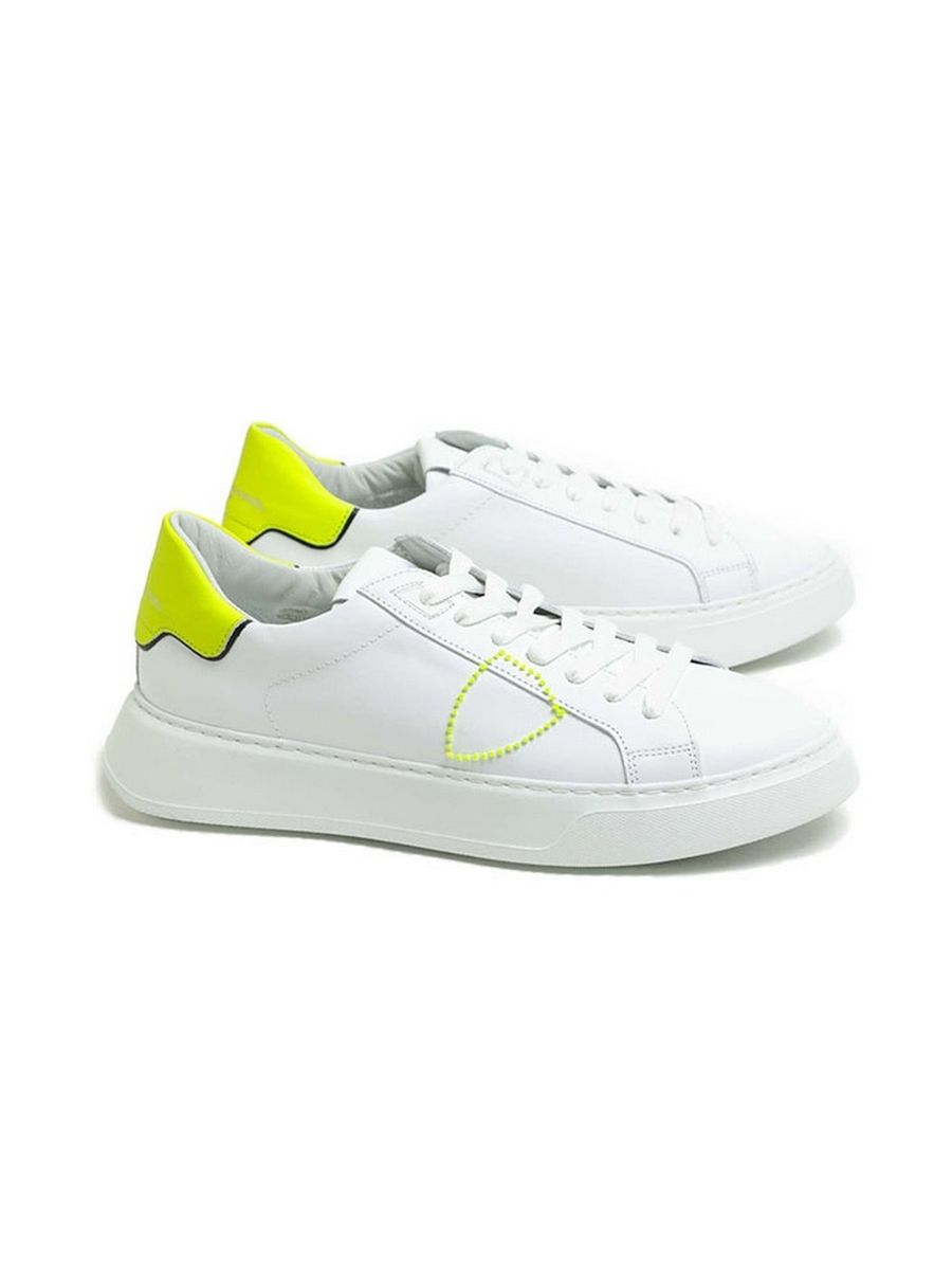 PHILIPPE MODEL Sneaker Uomo Temple BTLU Bianco - Stilato