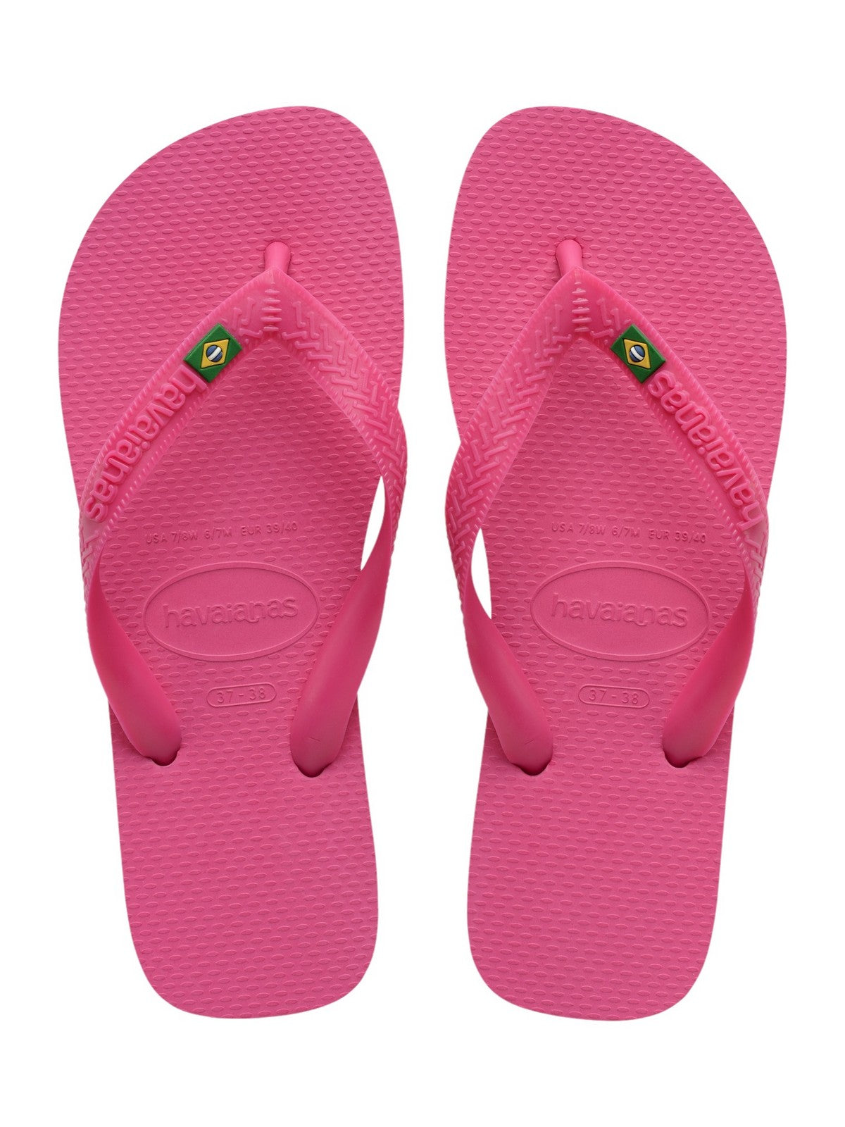 HAVAIANAS Infradito Donna Hav. Brasil Pin 4000032.6002 Rosa - Stilato