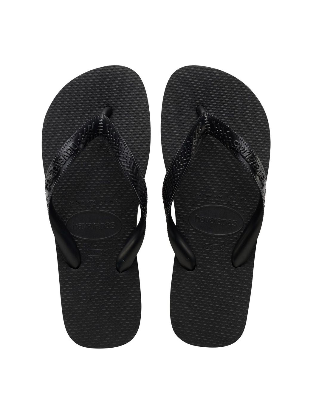 HAVAIANAS Infradito Unisex adulto HAV.TOP 4000029.0090 Nero - Stilato