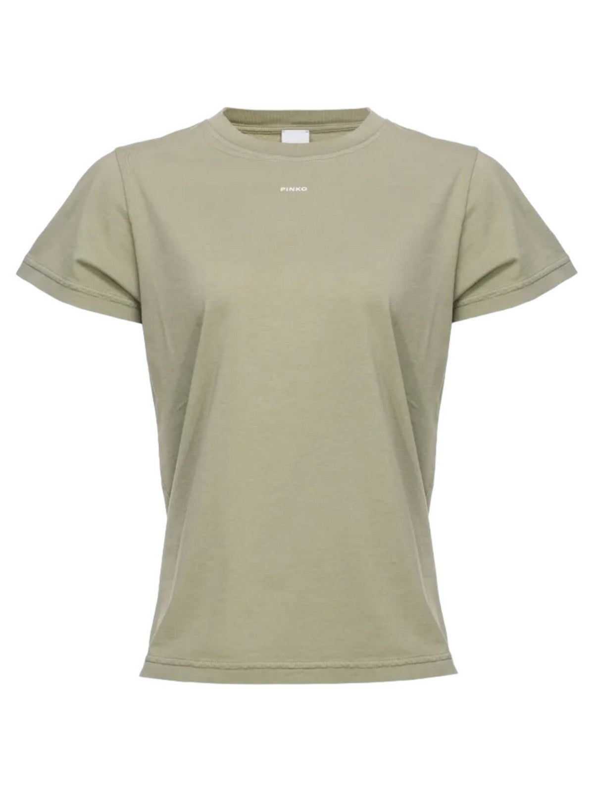 PINKO T-Shirt e Polo Donna Basico 100373-A1N8 U84 Verde - Stilato